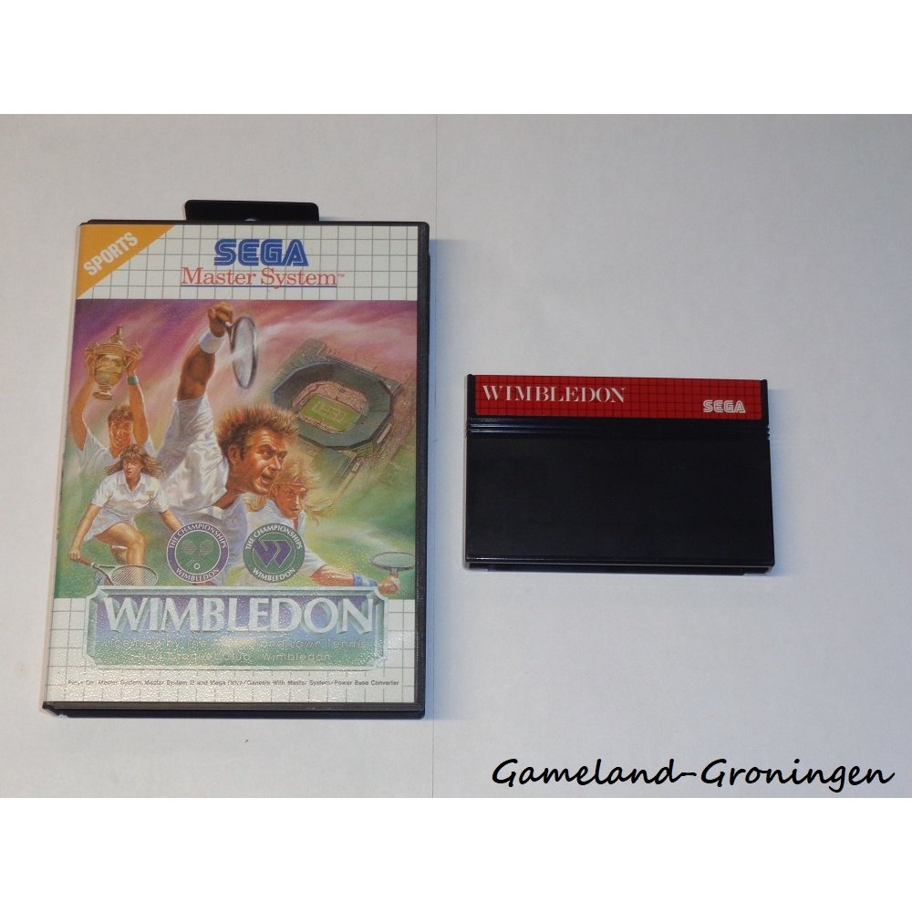 Jeu Wimbledon Sur Sega Master System – Parfait Pour Les Fans De Rétro-gaming Et De Tennis