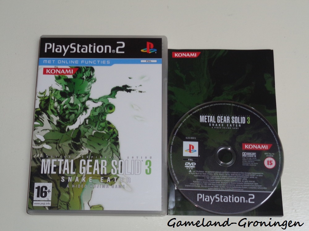 Metal Gear Solid 3 Snake Eater (Complete)