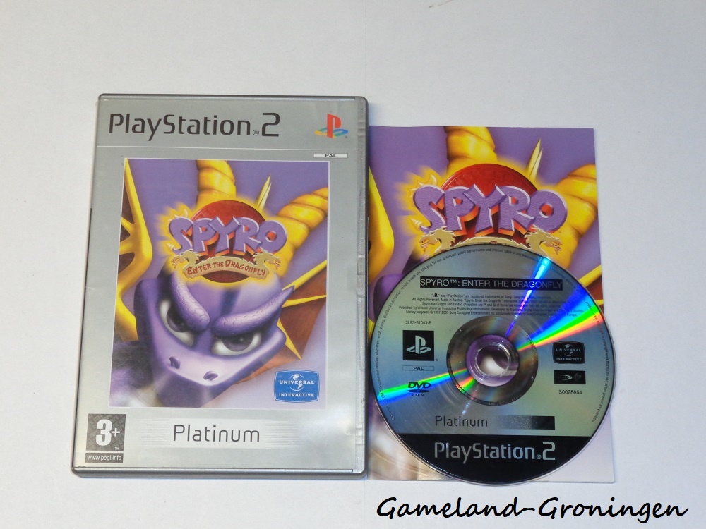 Spyro Enter the Dragonfly (Compleet, Platinum)