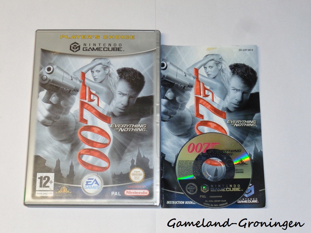 James Bond 007 Everything or Nothing (Complete, Player's Choice, UKV)