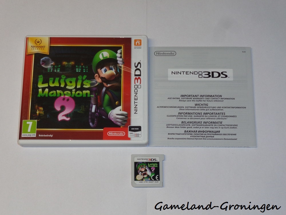 Luigi's Mansion 2 (Compleet, Nintendo Selects, HOL)