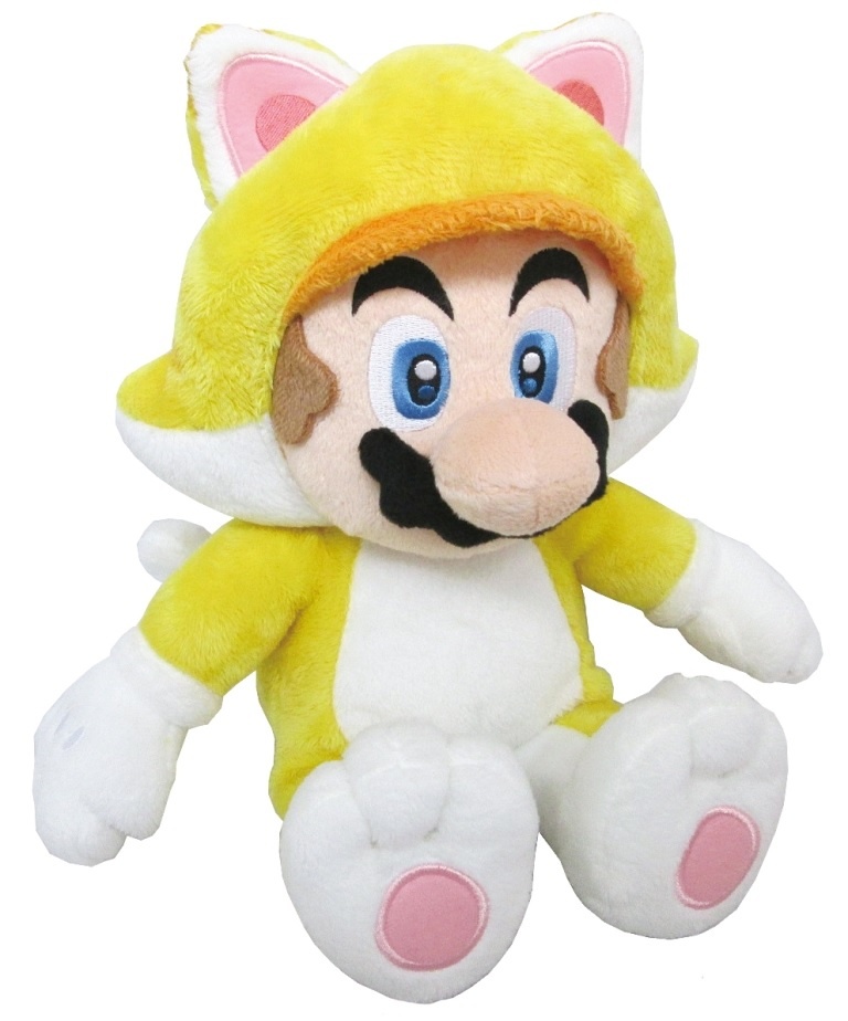Super Mario - Mario Cat Stuffed toy 30 cm (New)