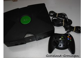 Xbox with Controller & Wiring