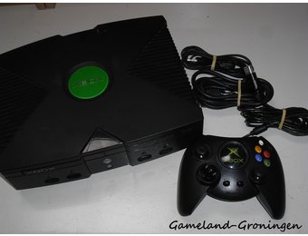 Xbox with Controller & Wiring