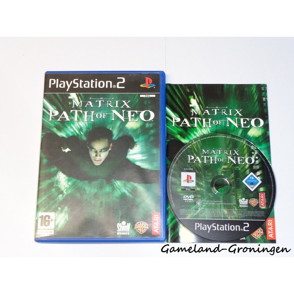 Jeu Xbox The Matrix: Path Of Neo - Version PAL, En Bon état, Jeu D'action-aventure Basé Sur Les Films Matrix