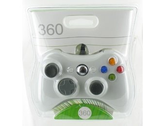 Bedrade Xbox 360 Controller (Wit)