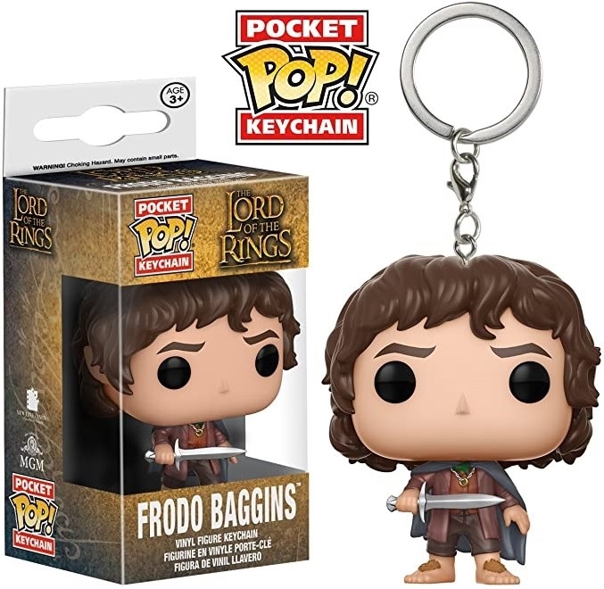 The Lord of the Rings Pocket POP Sleutelhanger Frodo 5 cm (Nieuw)