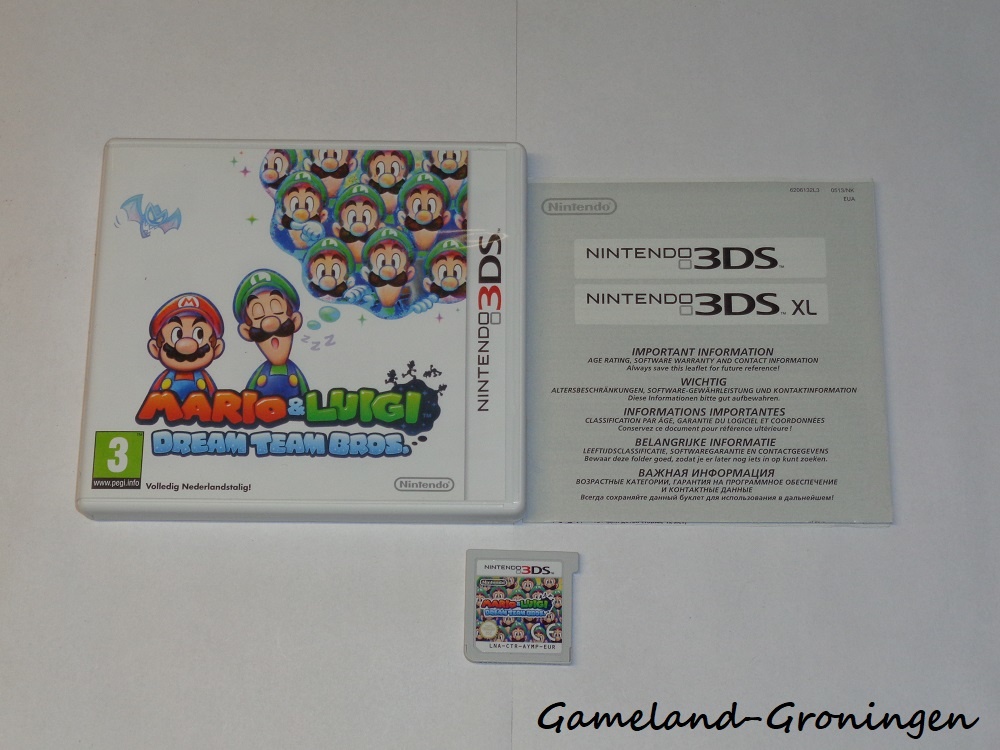 Mario & Luigi Dream Team Bros (Compleet, HOL)