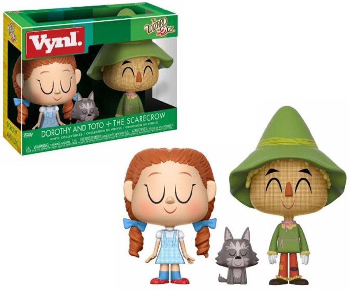 The Wizard of Oz Vinyl! - Dorothy and Toto + The Scarecrow 2-Pack