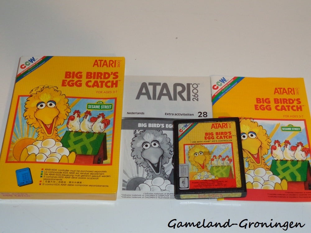 Big Bird´s Egg Catch, Atari Jogos online