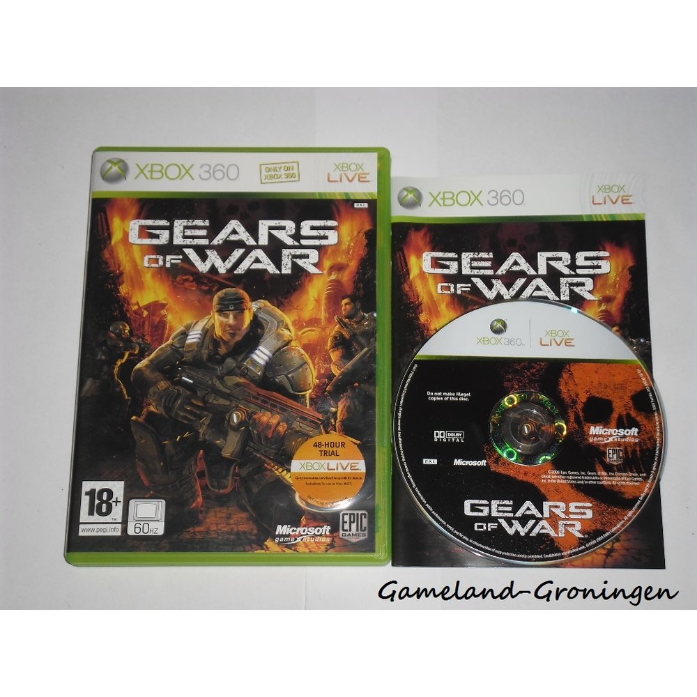 Gears Of War Sur Xbox 360 – Version PAL ESP – Complet Et Testé