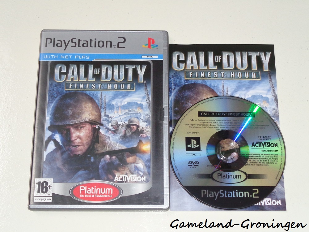 Call of Duty Finest Hour (Compleet, Platinum)