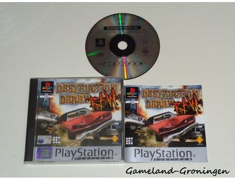 Destruction Derby Raw (Compleet, Platinum)