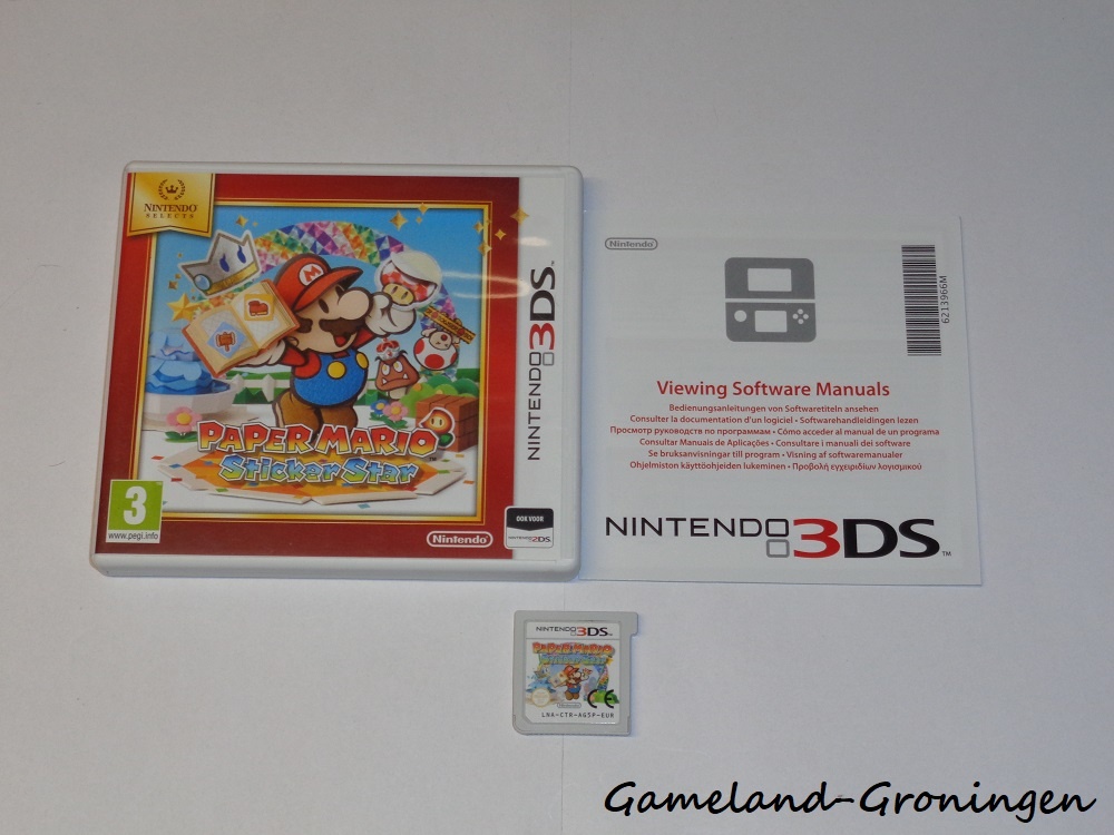 Paper Mario Sticker Star (Complete, HOL)