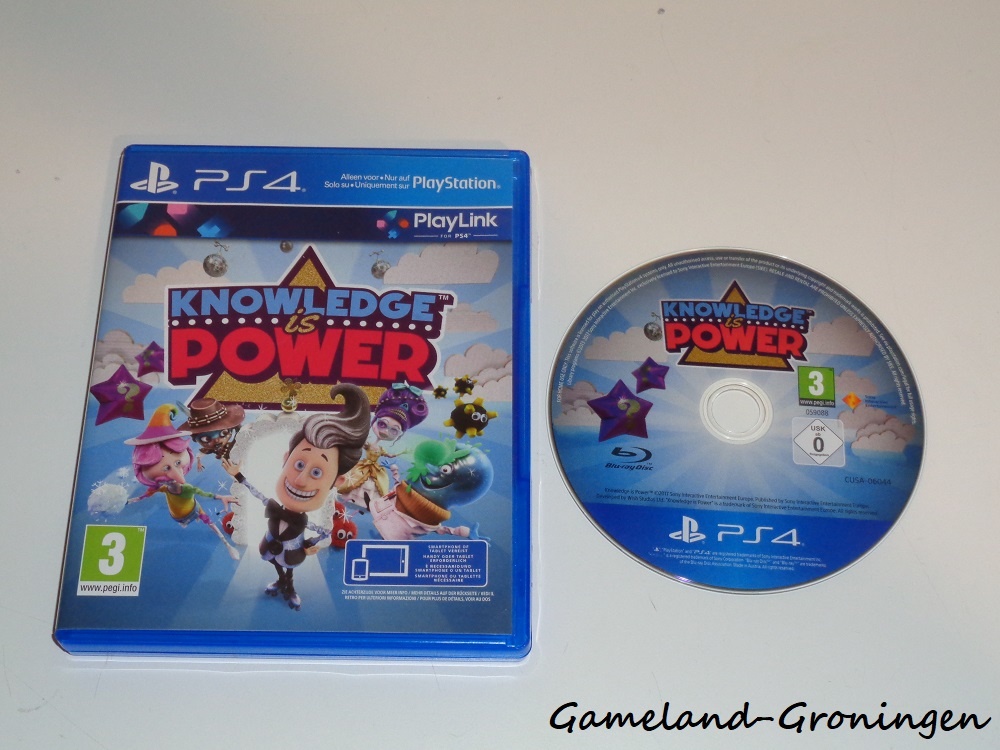 Knowledge is power sales playstation 3