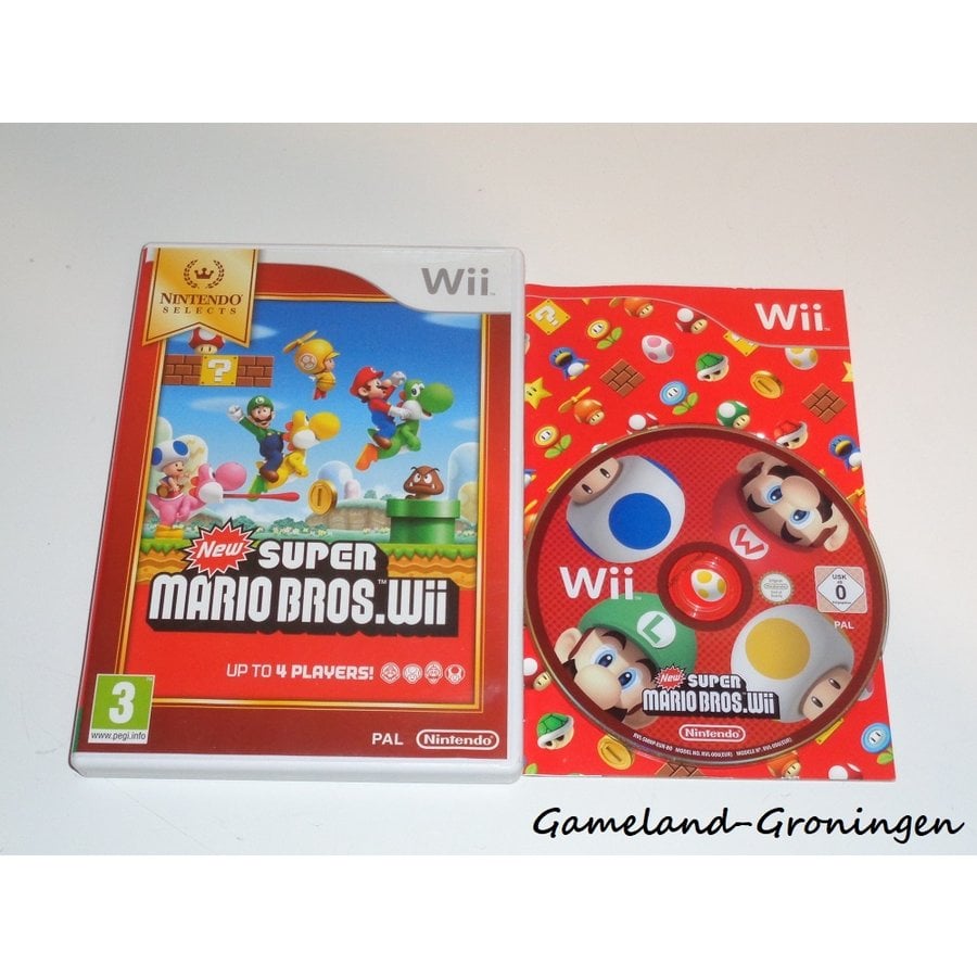 US dollar Vouwen forum New Super Mario Bros Wii - Nintendo Wii Kopen - Gameland-Groningen