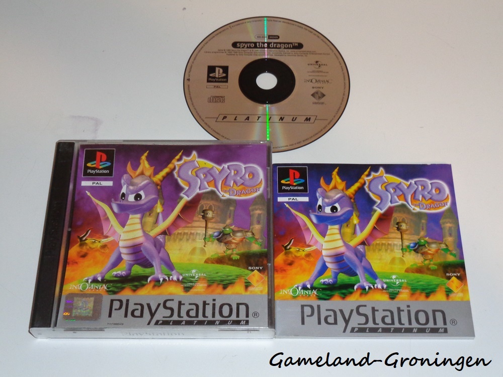 Spyro the Dragon (Compleet, Platinum)
