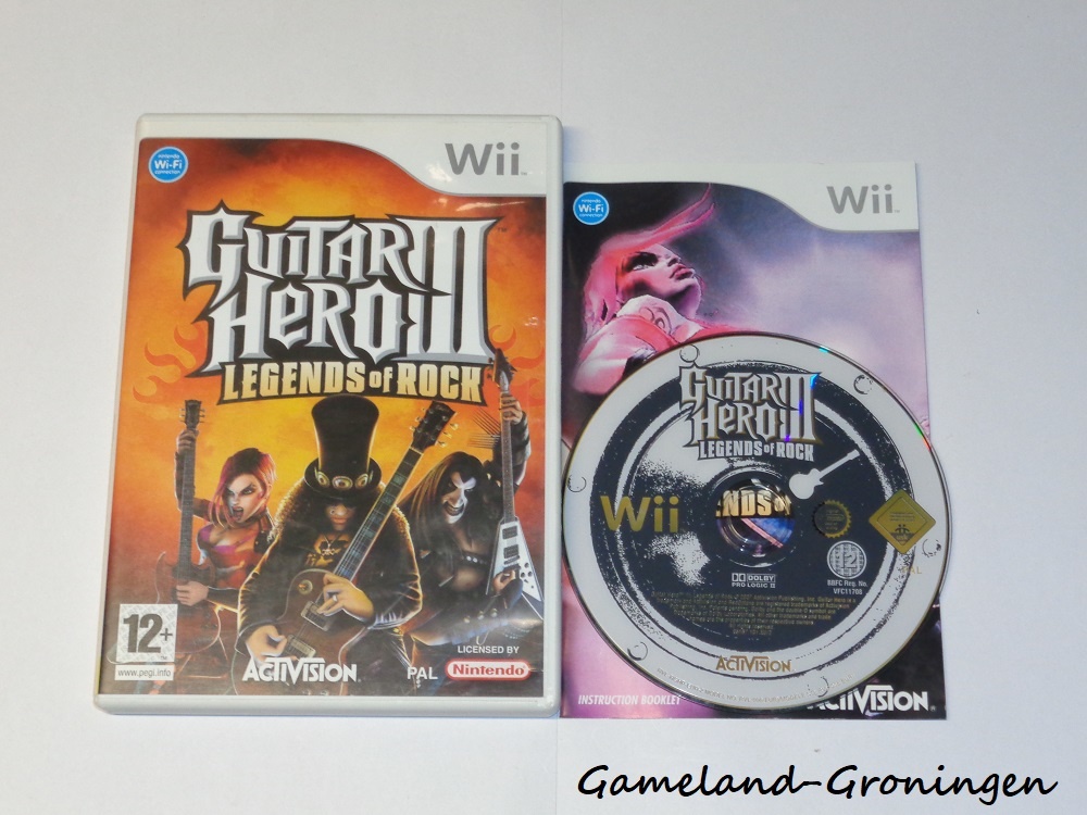 Guitar Hero III Legends of Rock (Compleet, UKV)