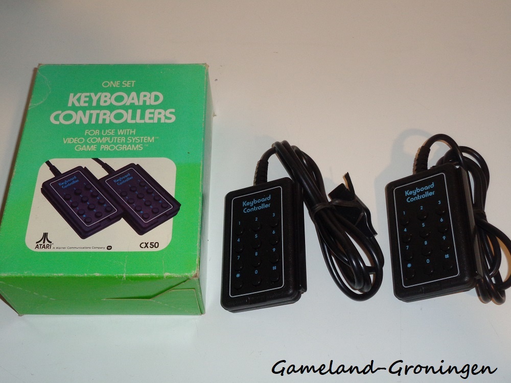 Atari 2600 Keyboard Controllers (Boxed)
