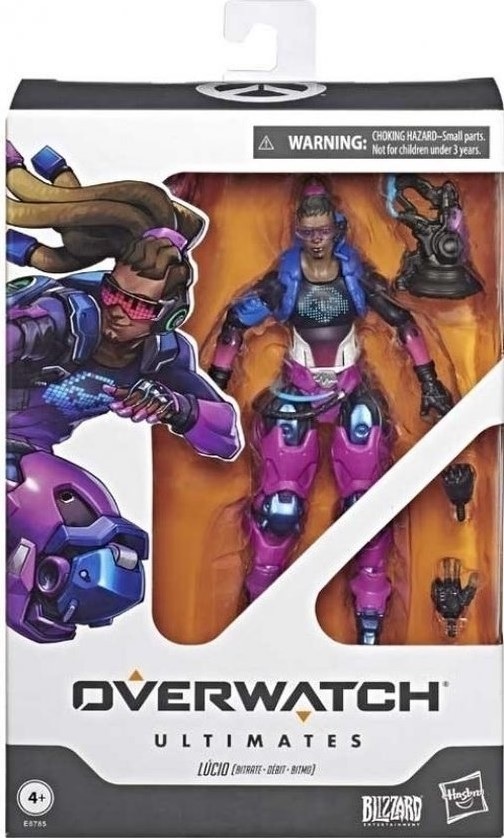 Overwatch Ultimates - Lucio (Bitrate - Debit - Bitmo) Action Figure 15 cm (Nieuw)