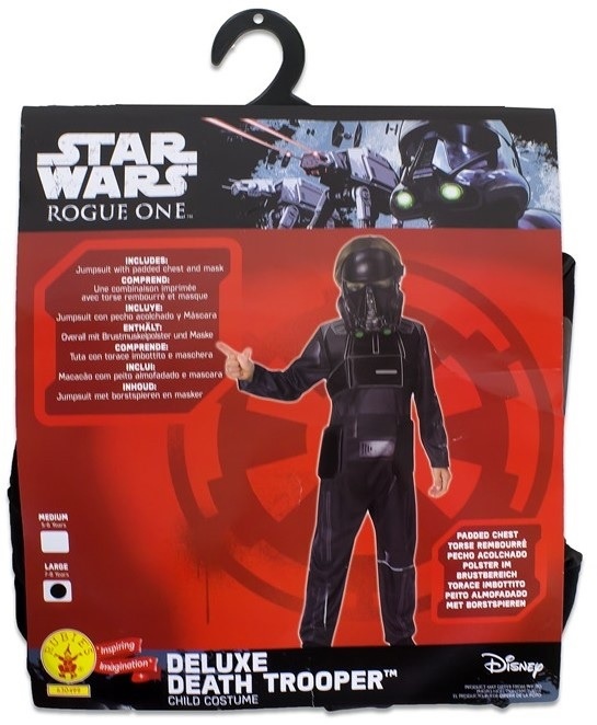 Star Wars Rogue One - Death Trooper Child Costume (New)