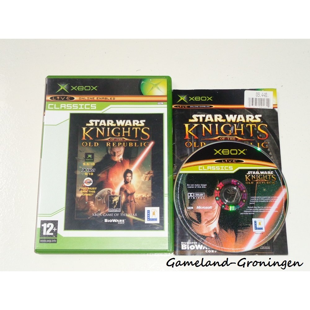 Knights of the old republic xbox 1 sale