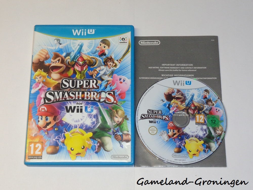 Smash brothers sales wii u