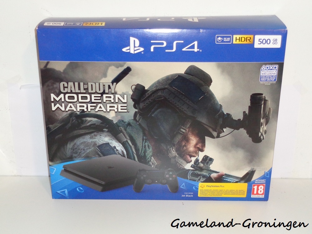PlayStation 4 Slim 500GB Call of Duty Modern Warfare Pack (Complete)