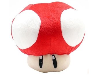 Super Mario - Super Mushroom Knuffel 35 cm
