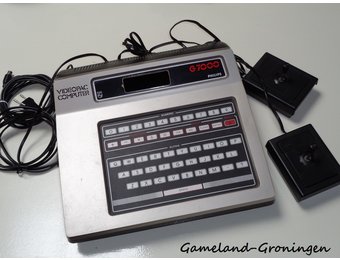 Philips Videopac G7000 with 2 Controllers & Wiring
