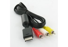 AV Cable PlayStation 1,2 & 3