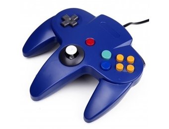 Nintendo 64 Controller Blauw