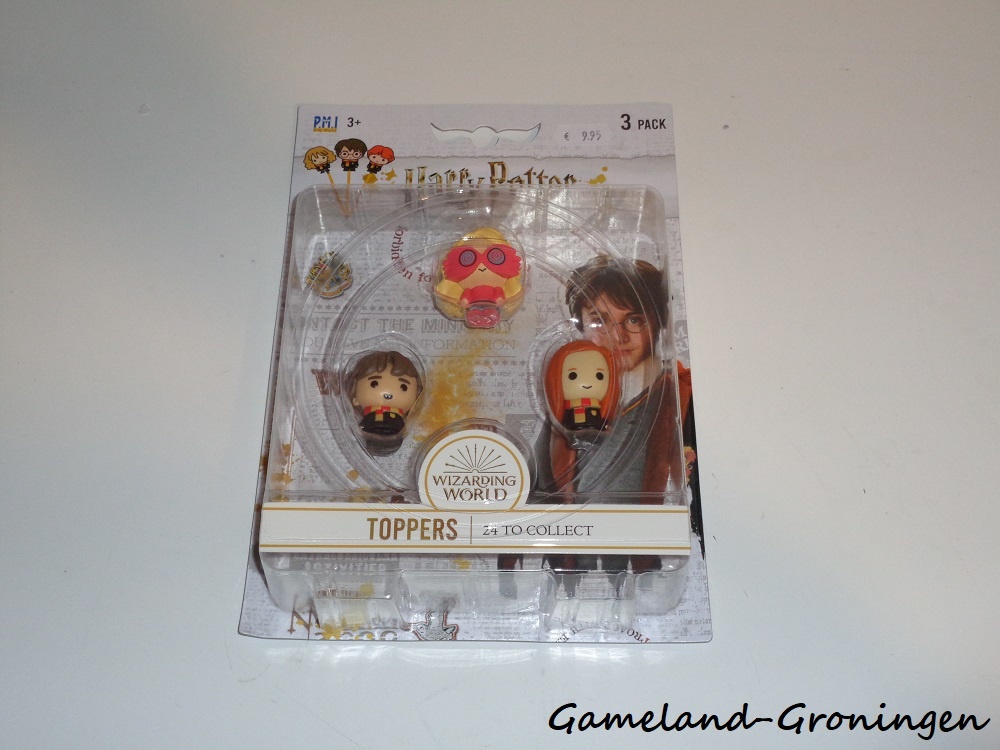 Harry Potter Pen Topper 3-Pack - Neville + Luna + Ginny (New)