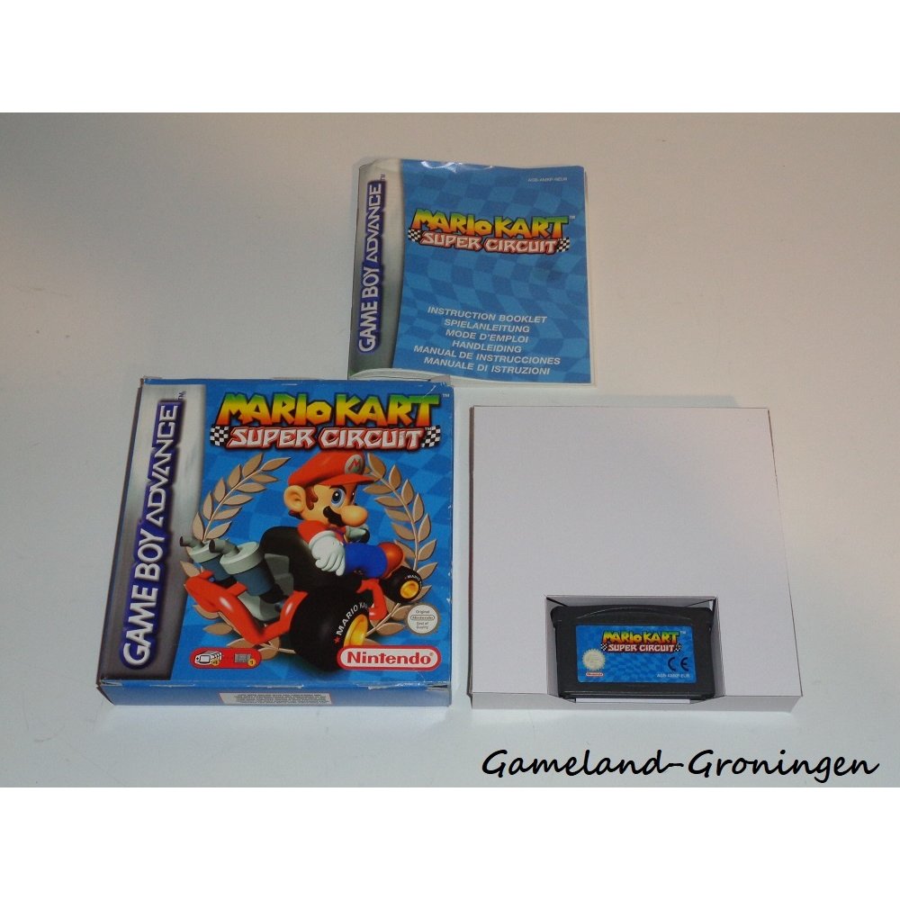 Mario Kart Super Circuit Sur GBA - Version PAL - Bon État - Jeu Nintendo Game Boy Advance