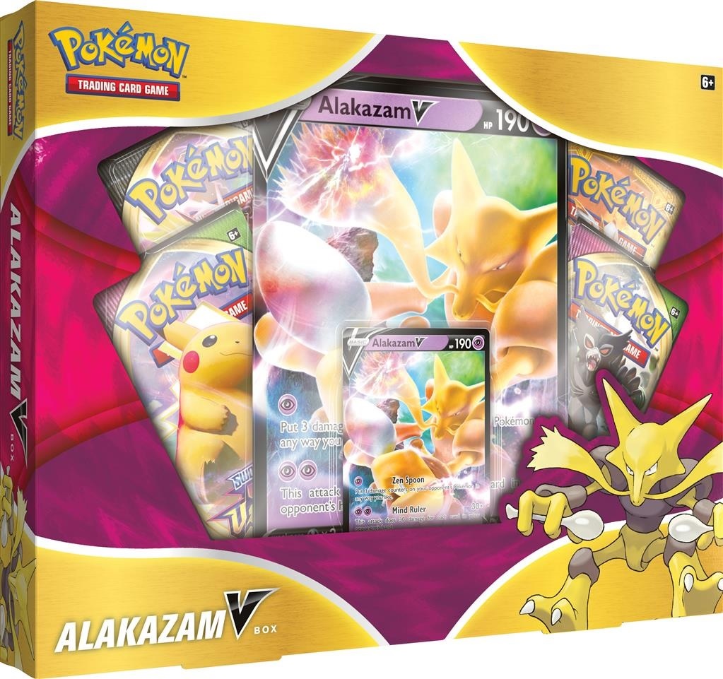moeilijk Sitcom wenselijk Pokémon TCG - Alakazam V Box Kopen - Gameland-Groningen
