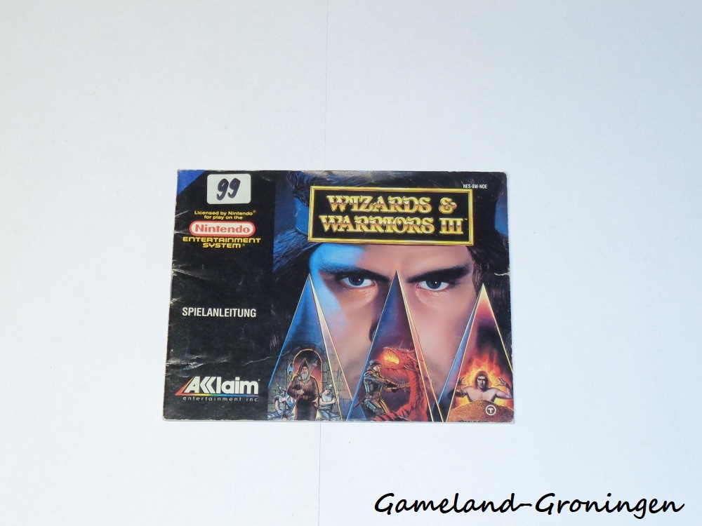 Wizards & Warriors III (Manual, NOE)