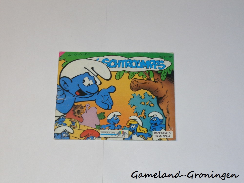 Les Schtroumpfs (De Smurfen) (Handleiding, FRA)
