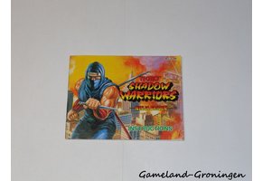 Shadow Warriors Ninja Gaiden (Handleiding, FRA)