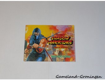 Shadow Warriors Ninja Gaiden (Manual, FRA)