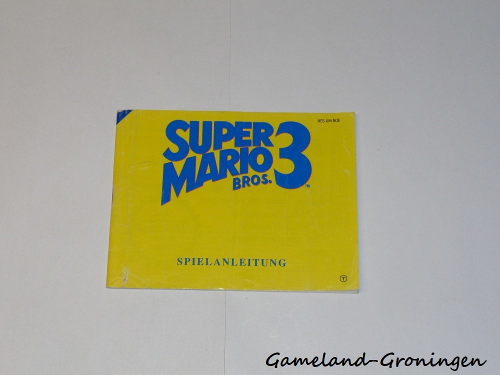 Super Mario Bros 3 (Handleiding, NOE)
