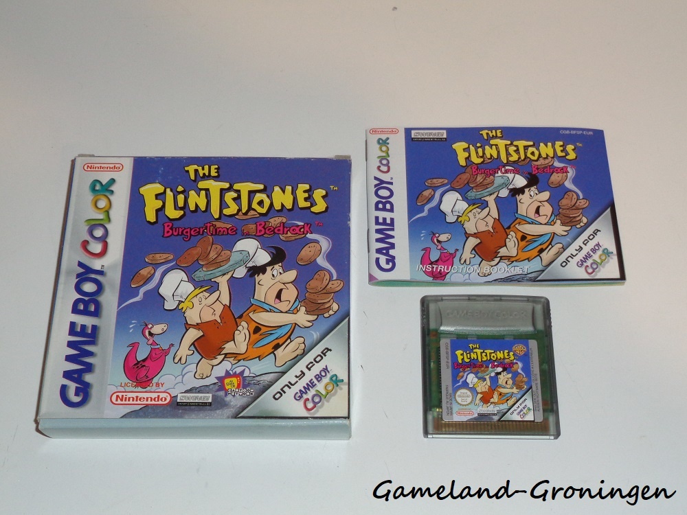 The Flintstones Burgertime in Bedrock (Compleet, EUR)