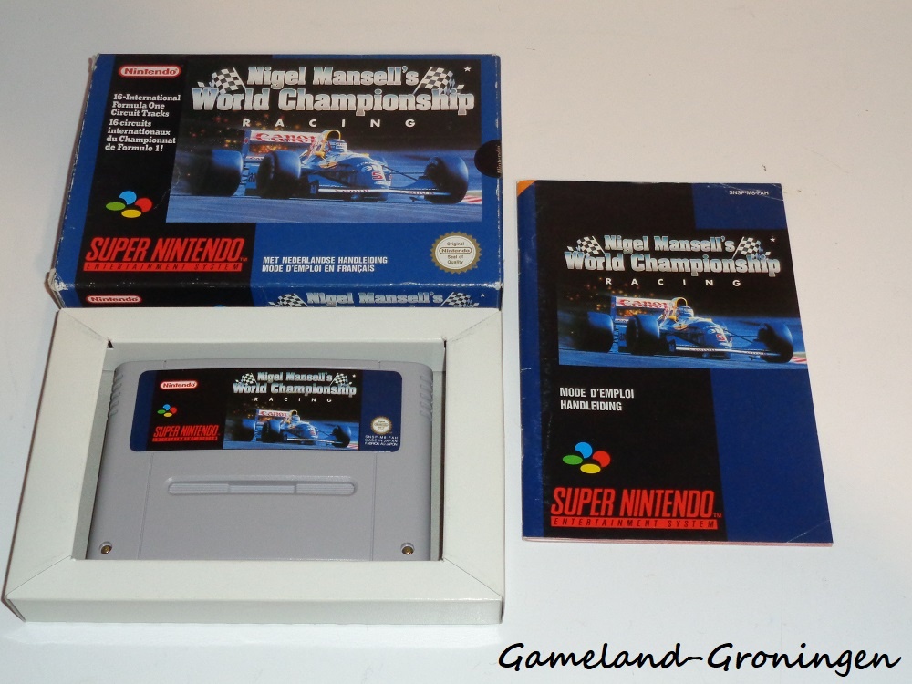 Nigel Mansell's World Championship Racing (Complete, FAH)