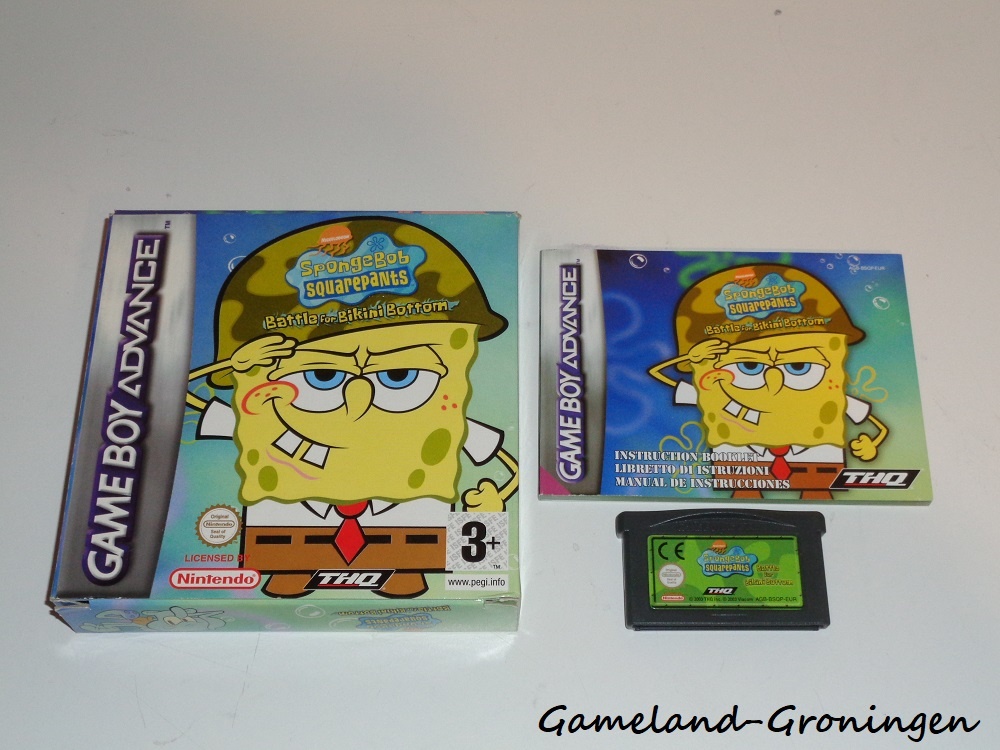 Spongebob Squarepants Battle for Bikini Bottom (Compleet, EUR)