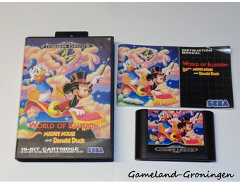 World of Illusion Starring Mickey Mouse and Donald Duck (Complete)