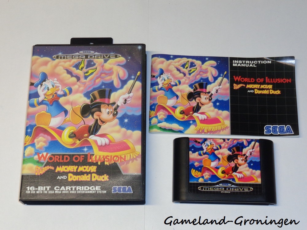 World of Illusion Starring Mickey Mouse and Donald Duck (Complete)