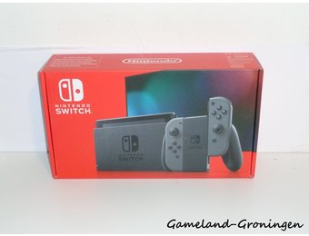 Nintendo Switch Console (Gray, 2019 Upgrade)