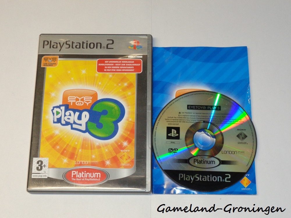 Eye Toy Play 3 (Complete, Platinum)