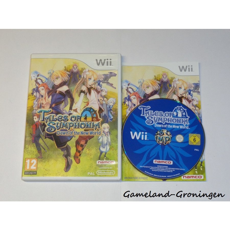 Tales Of Symphonia Dawn Of The New World Wii Gameland Groningen Tales Of Symphonia Dawn Of The New World Wii Gameland Groningen