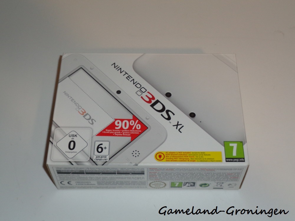 Nintendo 3DS XL met Stylus & Oplader (Compleet, Wit)