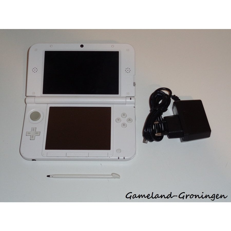 gesprek Aanklager bevel Nintendo 3DS XL met Stylus & Oplader (Wit) Kopen - Gameland-Groningen